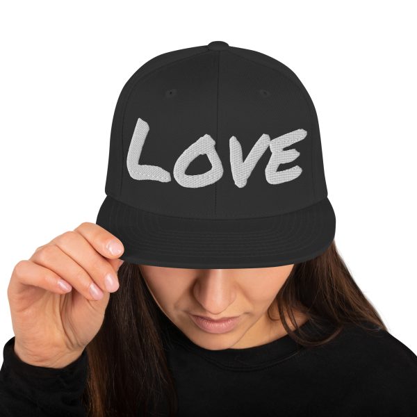 Love Ambassador Embroidered Snapback Hat