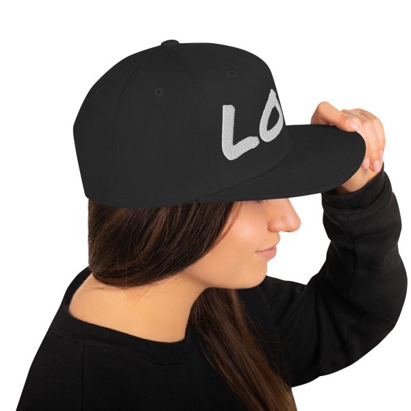 Love Ambassador Embroidered Snapback Hat - Image 4