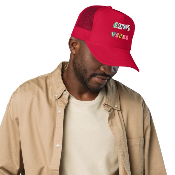 Good Vibes Promoter Foam trucker hat - Image 3