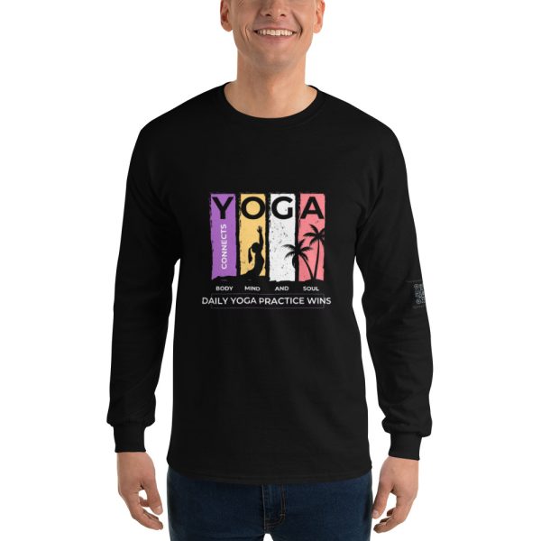 Yoga Promotion Men’s Long Sleeve Shirt