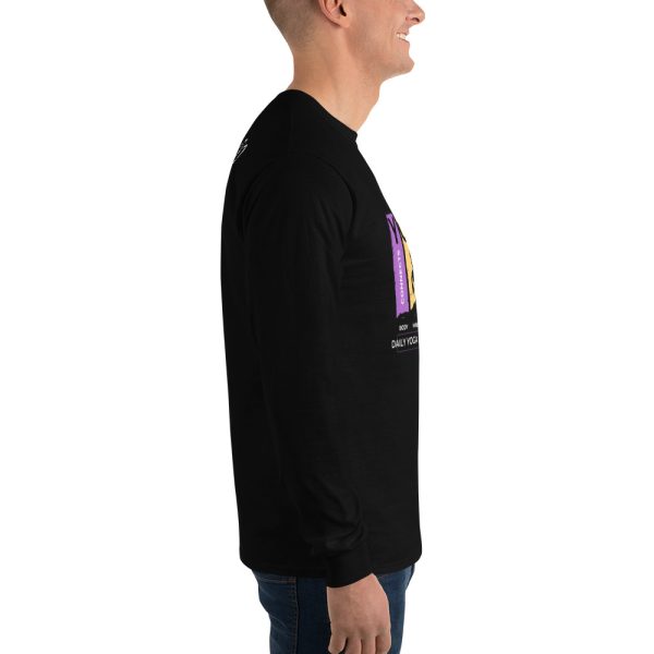 Yoga Promotion Men’s Long Sleeve Shirt - Image 3
