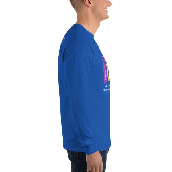 Yoga Promotion Men’s Long Sleeve Shirt - Image 9