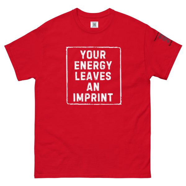 Your Energy Leaves an Imprint Unisex classic tee - Image 7