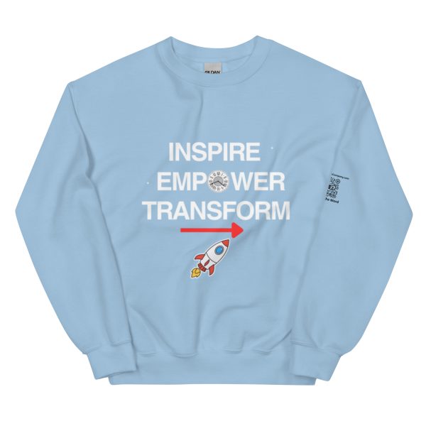 Inspire. Empower. Transform Unisex Sweatshirt - Image 5
