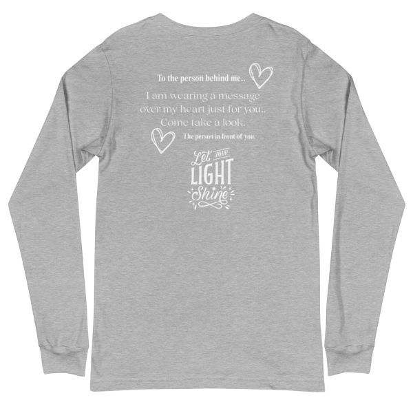Life Coach with Heart Unisex Long Sleeve Tee - Image 6