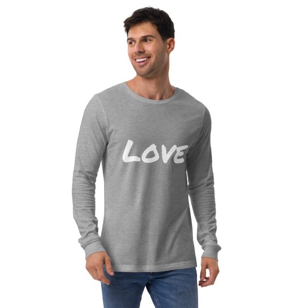 Love Unisex Long Sleeve Tee - Image 5