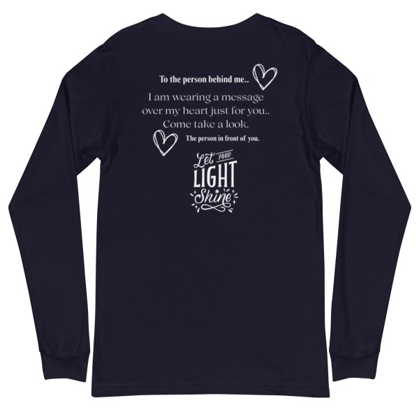 Life Coach with Heart Unisex Long Sleeve Tee - Image 4