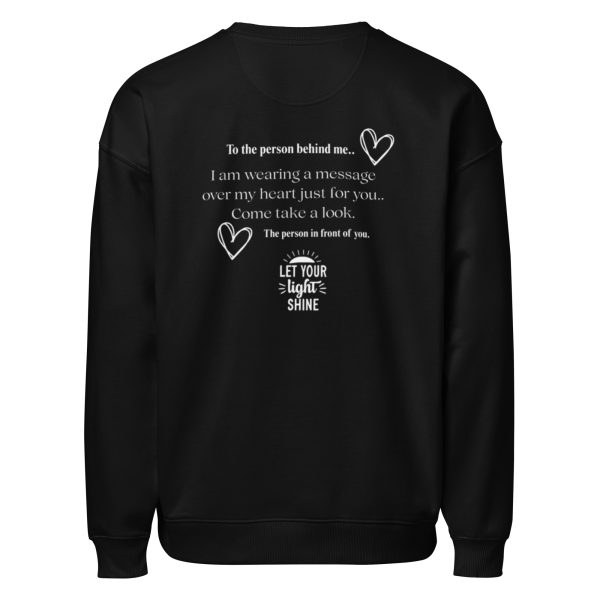 You Are the Creator of Your Life Unisex organic oversized sweatshirt - Image 2