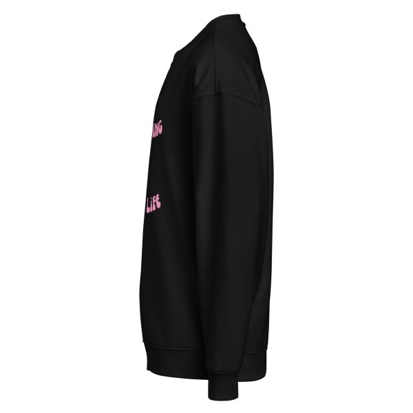Just Living My Best Life Unisex organic oversized sweatshirt - Image 3