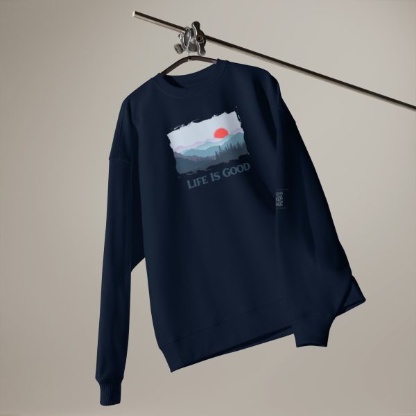 Life is Good Unisex organic oversized sweatshirt - Image 2