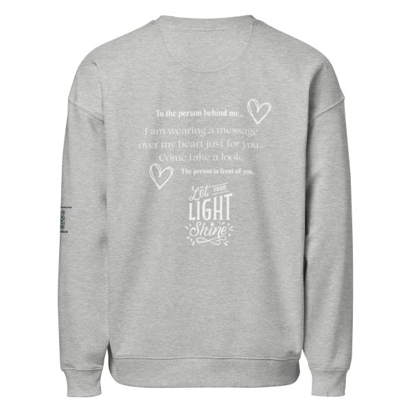 Find Yourself Unisex organic oversized sweatshirt - Image 10