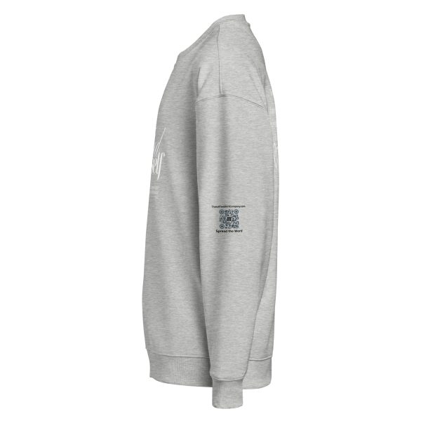 Find Yourself Unisex organic oversized sweatshirt - Image 11