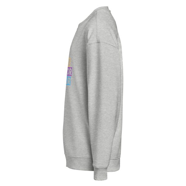 You Are the Creator of Your Life Unisex organic oversized sweatshirt - Image 7
