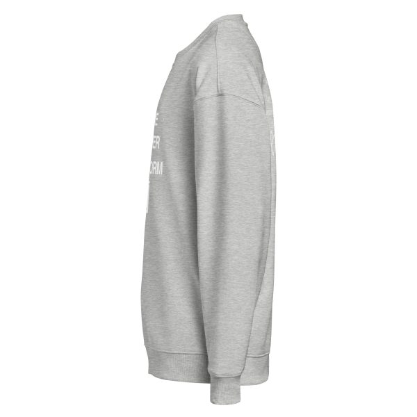 Inspire. Empower. Transform Spread the Word QR code Unisex organic oversized sweatshirt - Image 7