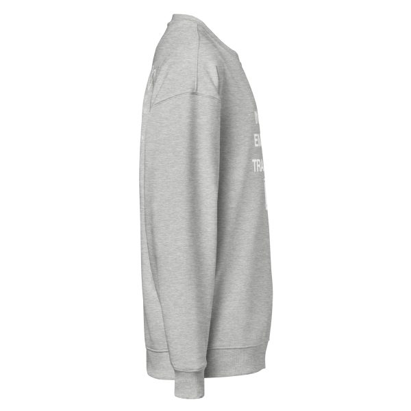 Inspire. Empower. Transform Spread the Word QR code Unisex organic oversized sweatshirt - Image 8