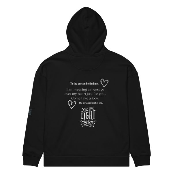 Today I Will Meditate Unisex organic relaxed hoodie - Image 3