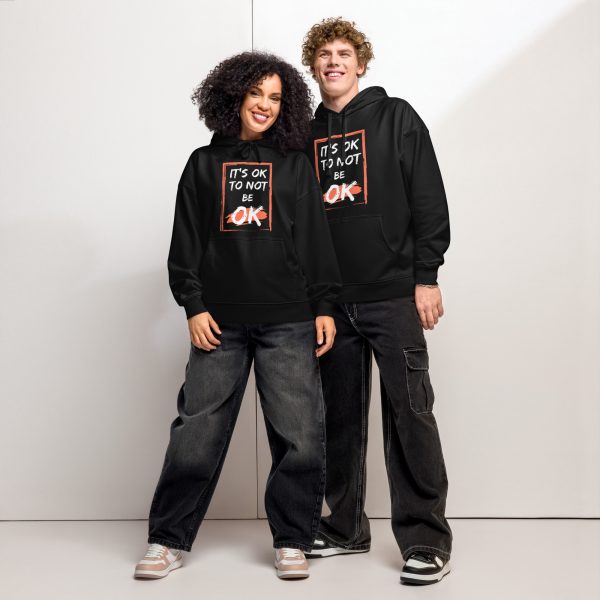 Its OK to Not Be OK Unisex organic relaxed hoodie