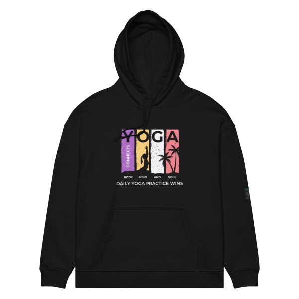 Yoga Daily Practice Promoter Unisex organic relaxed hoodie