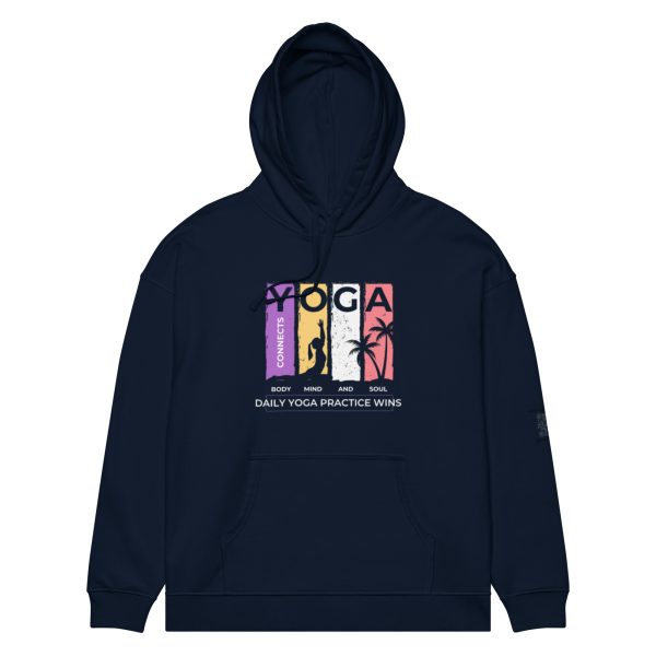 Yoga Daily Practice Promoter Unisex organic relaxed hoodie - Image 3
