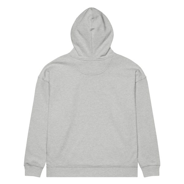 Love Embroidered Unisex organic relaxed hoodie - Image 6