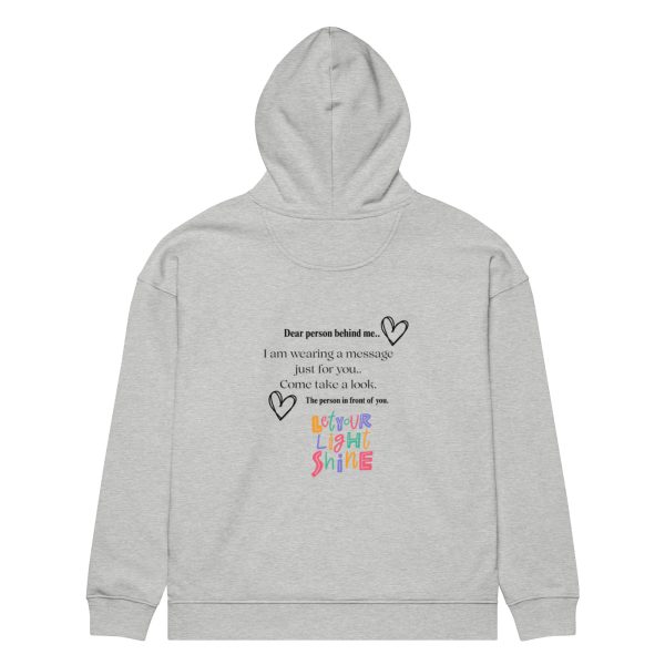 Be the Creator of Your Life Promoter Unisex organic relaxed hoodie - Image 6