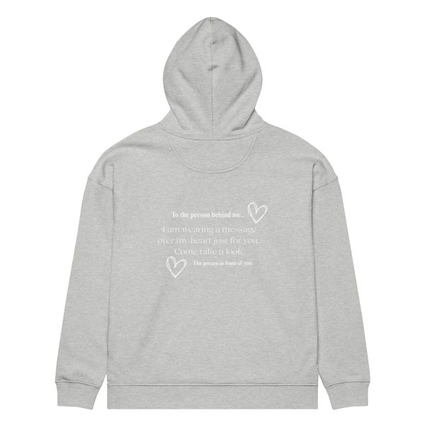 You Are Pure Love Unisex organic relaxed hoodie - Image 6