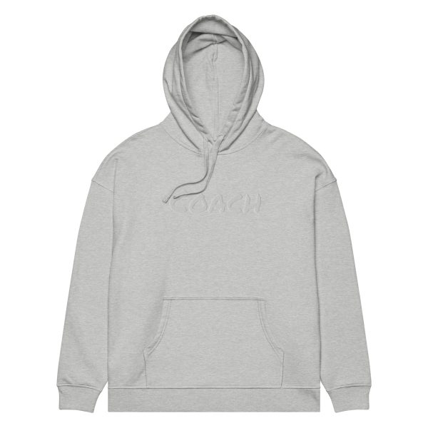 Coach Embroidered Unisex organic relaxed hoodie - Image 5
