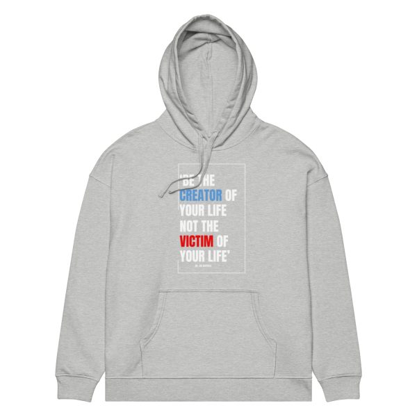 Be the Creator of Your Life Promoter Unisex organic relaxed hoodie - Image 5