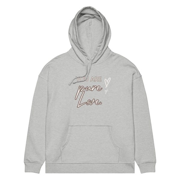 You Are Pure Love Unisex organic relaxed hoodie - Image 5