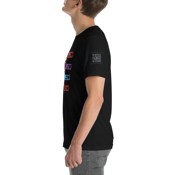Lead Flow = Sales Flow = Cashflow = Freedom Entrepreneur Formula ReminderUnisex t-shirt - Image 3