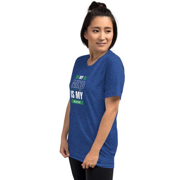 My Mind is My Weapon Short sleeve t-shirt - Image 3