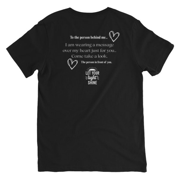 Yoga Promoter Unisex Short Sleeve V-Neck T-Shirt - Image 2