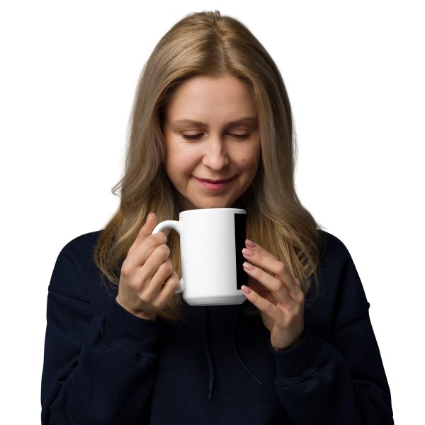 Quit Talking Start Doing Promoter White glossy mug - Image 4