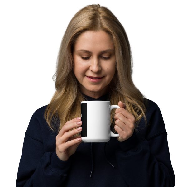 Quit Talking Start Doing Promoter White glossy mug - Image 5