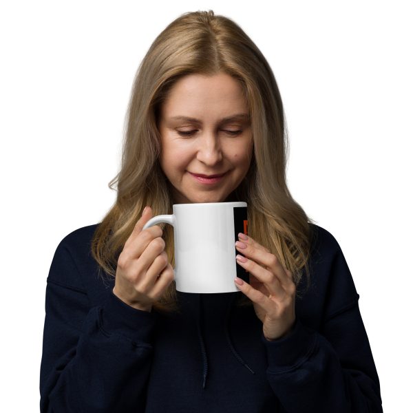 Quit Talking Start Doing Promoter White glossy mug - Image 6