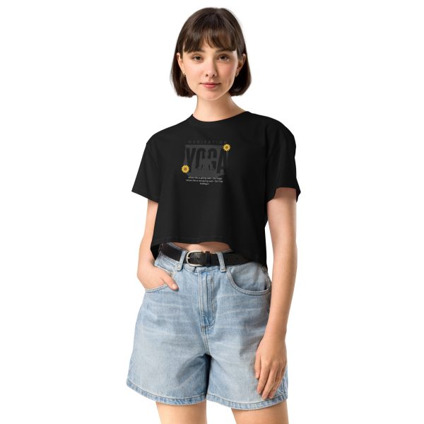 Yoga Promotion Women’s crop top