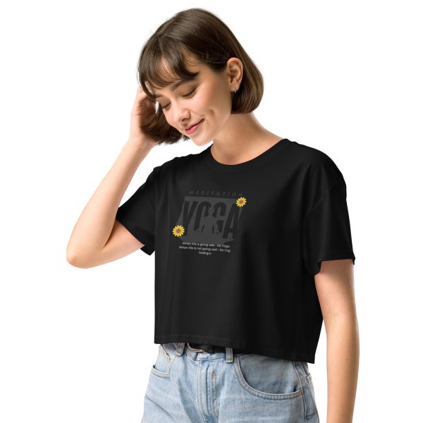 Yoga Promotion Women’s crop top - Image 3