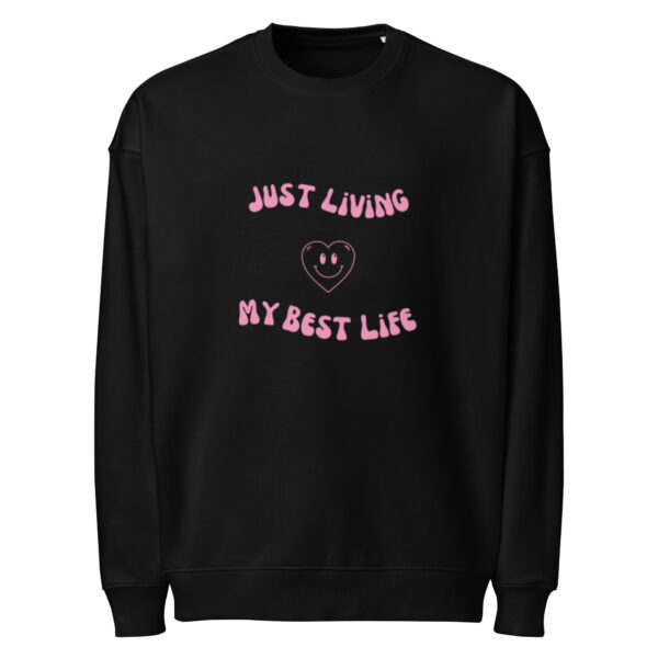 Just Living My Best Life Oversized Sweatshirt