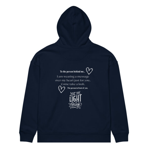 Leadflow to Freedom Unisex organic relaxed hoodie - Image 4