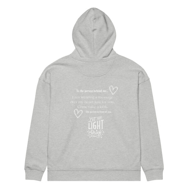 Leadflow to Freedom Unisex organic relaxed hoodie - Image 6