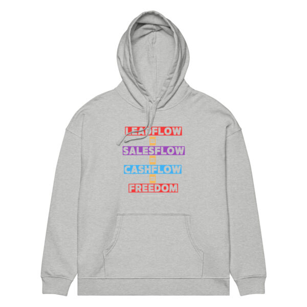 Leadflow to Freedom Unisex organic relaxed hoodie - Image 5