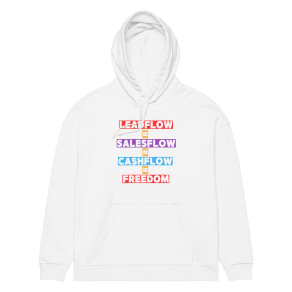 Leadflow to Freedom Unisex organic relaxed hoodie - Image 7